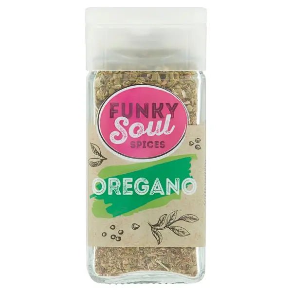 Funky Soul Spices Oregano 11g (Case of 6) - Honesty Sales