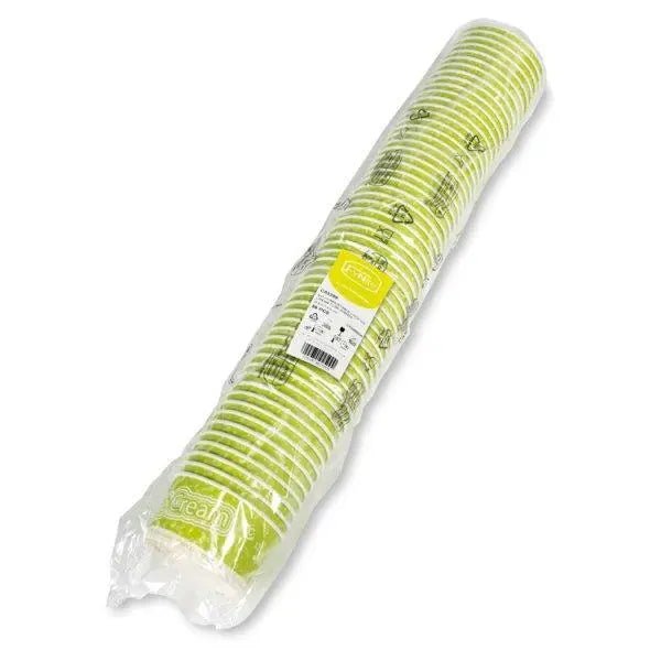 FyNite Bio Compostable 170cc Ice Cream Tubs Green 56 Pcs - Honesty Sales