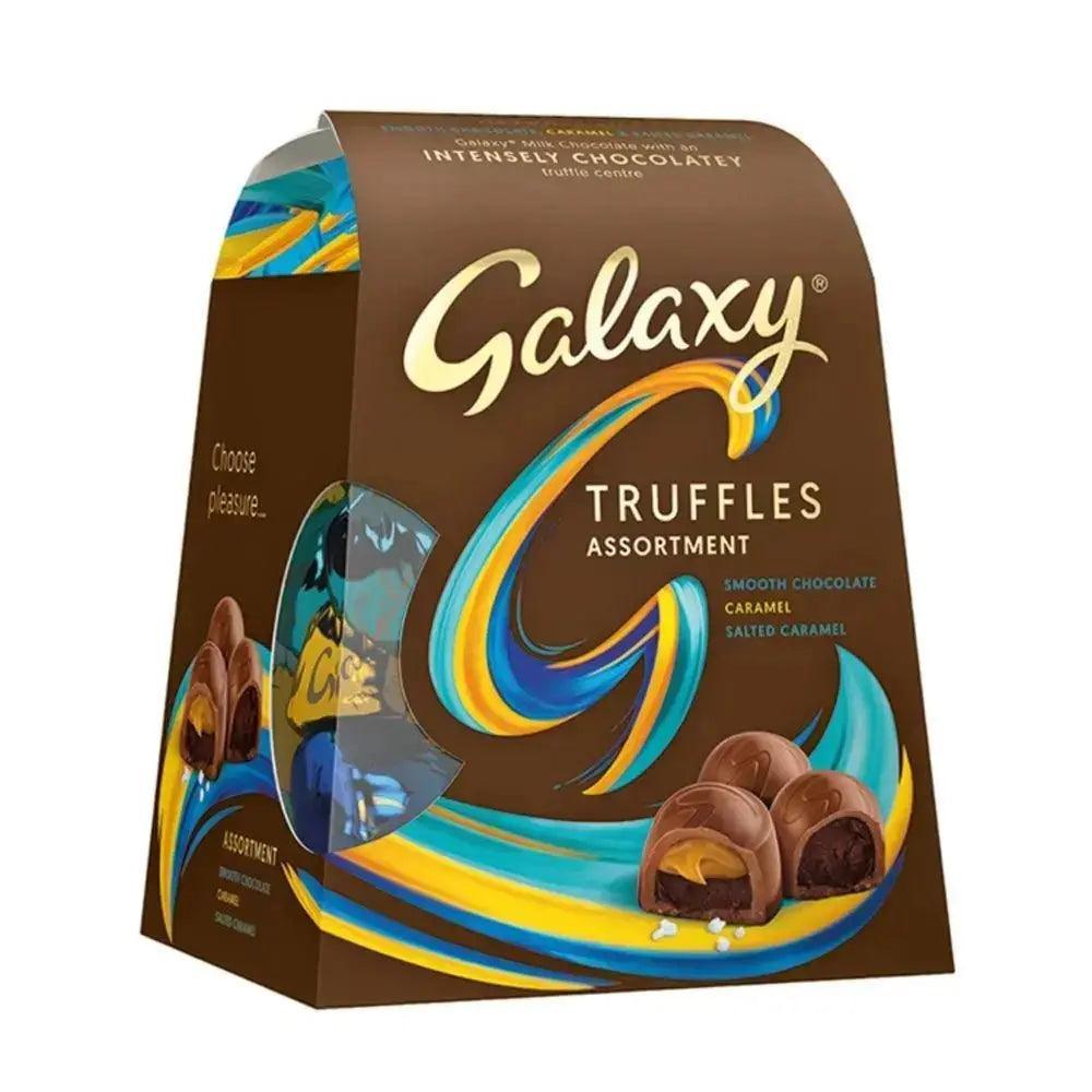 Galaxy Assorted Truffles Milchschokolade, Geschenkbox mit Pralinen, 195 g (6er-Packung) Zweitbild