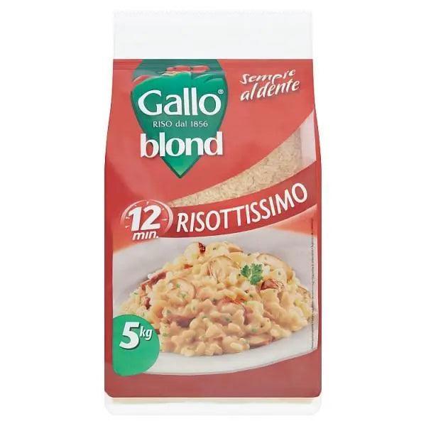 Gallo Blond Risotto Rice 5kg - Honesty Sales