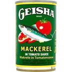 Geisha Mackerel in Tomato Sauce 425g - Honesty Sales