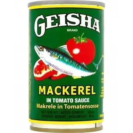 Geisha Mackerel in Tomato Sauce 425g - Honesty Sales