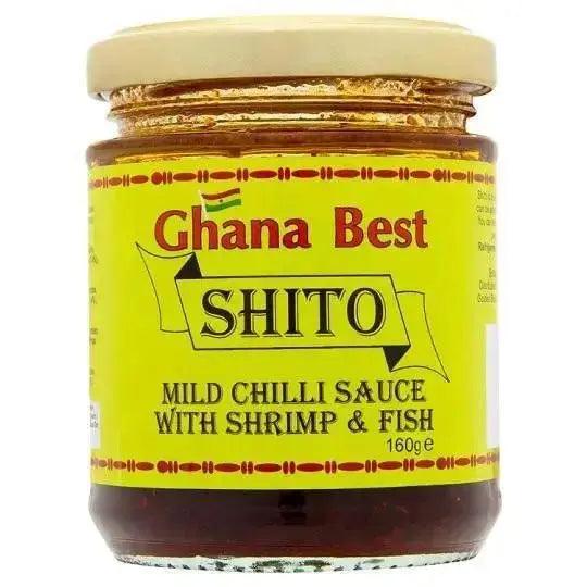 Ghana Best Shito Mild Chilli Sauce 160g - Honesty Sales Main image