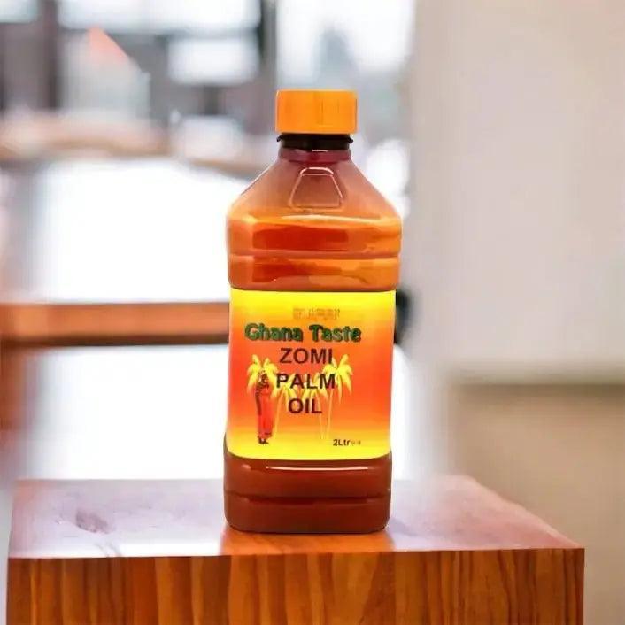 Ghana Taste Zomi Palm Oil Authentic Ghanaian Palm Oil for Traditional Flavors - Honesty Sales