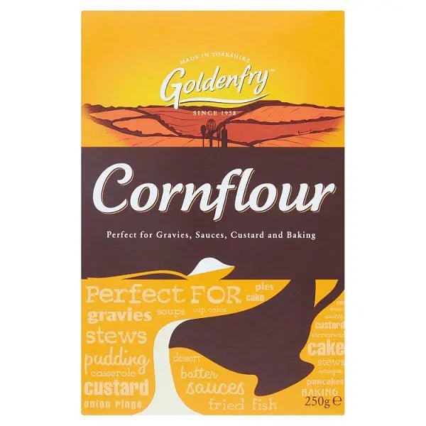 Goldenfry Cornflour 250g (Case of 8) - Honesty Sales