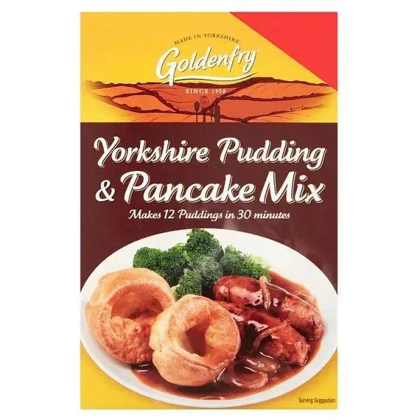 Goldenfry Yorkshire Pudding and Pancake Mix 142g (Case of 6) - Honesty Sales