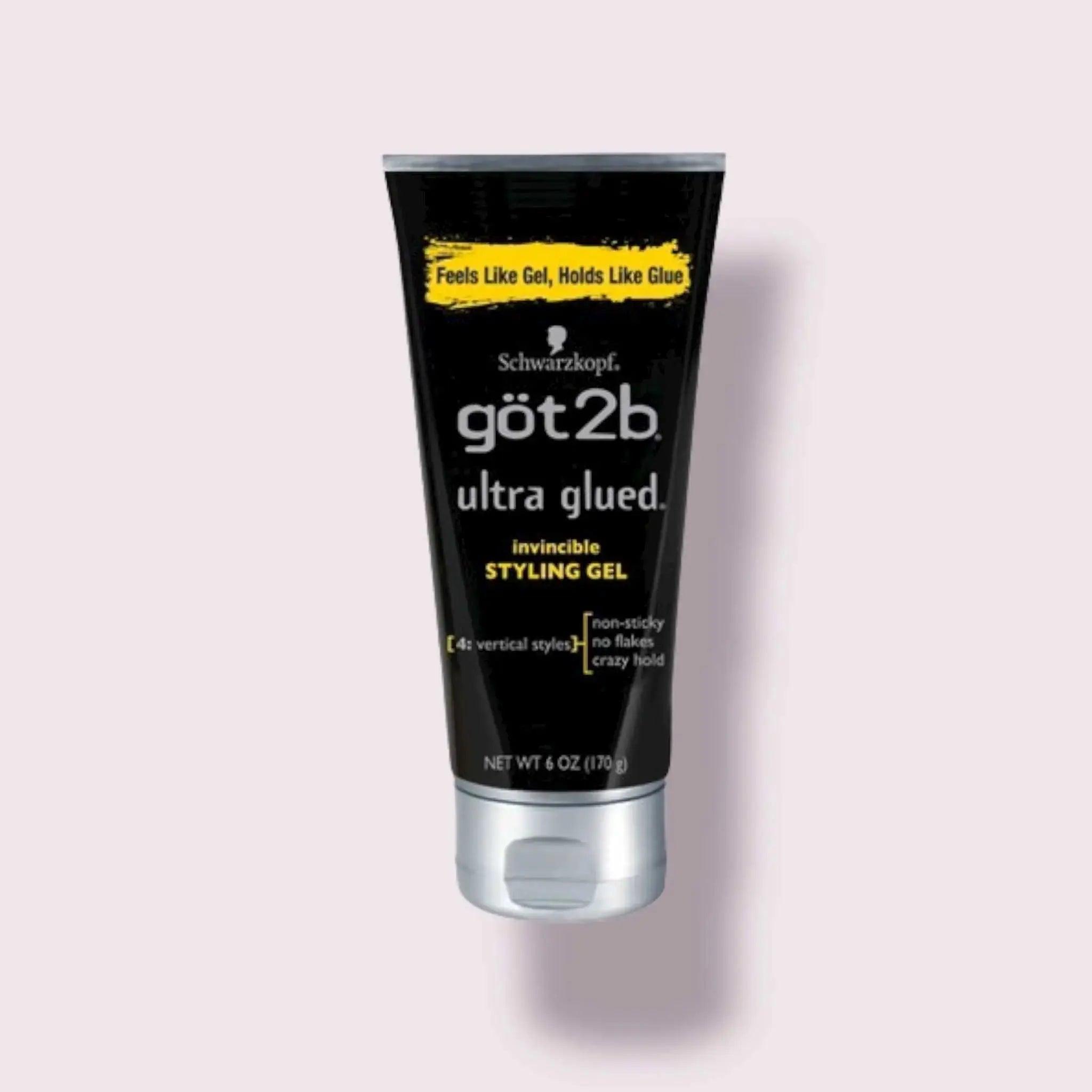 Göt2b Ultra Glued Invincible Hair Styling Gel - 6oz - Honesty Sales Main image