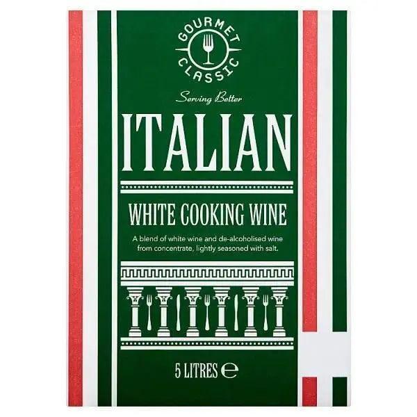 Gourmet Classic Italian White Cooking Wine 5 Litres - Honesty Sales
