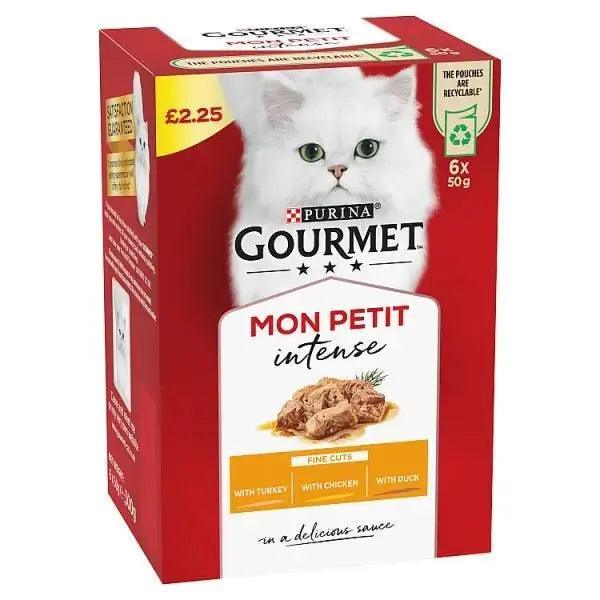 Gourmet Mon Petit Intense in a Delicious Sauce 6 x 50g (300g) - Honesty Sales Hauptbild