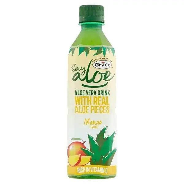 Grace Say Boisson à l'Aloe Vera Saveur Mangue 500 ml (Carton de 12) Image secondaire du produit