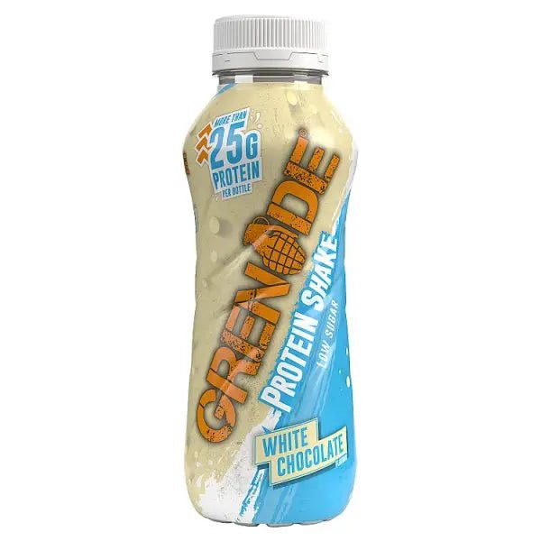 Grenade White Chocolate Flavour Protein Shake 330ml (Case of 8) - Honesty Sales