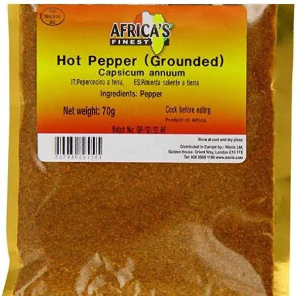 Ground Hot Pepper African Hot Pepper - Honesty Sales