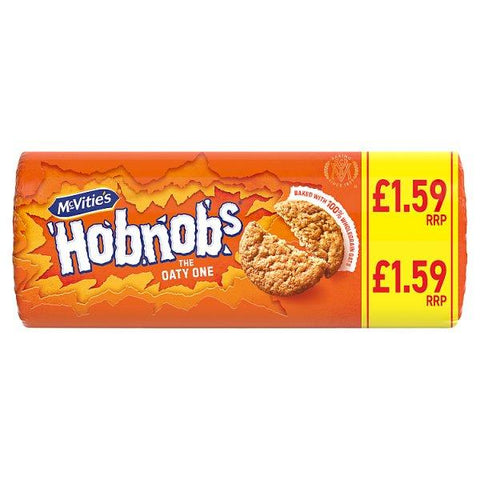 McVitie's Hobnobs Biscuits - The Oaty One 255g (Case of 12) - Honesty Sales U.K