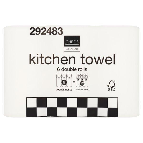 Chef's Essentials 6 Kitchen Towel - Honesty Sales U.K