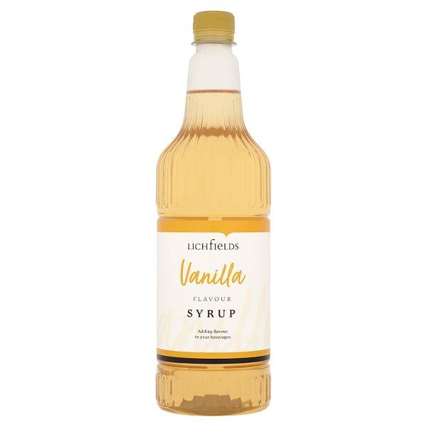 Lichfields Vanilla Flavour Syrup 1 Litre - Honesty Sales U.K