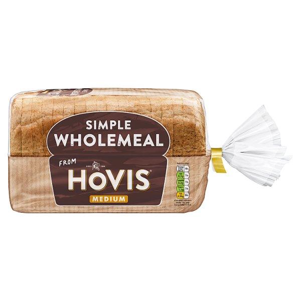 Hovis Medium Simple Wholemeal 800g - Honesty Sales U.K