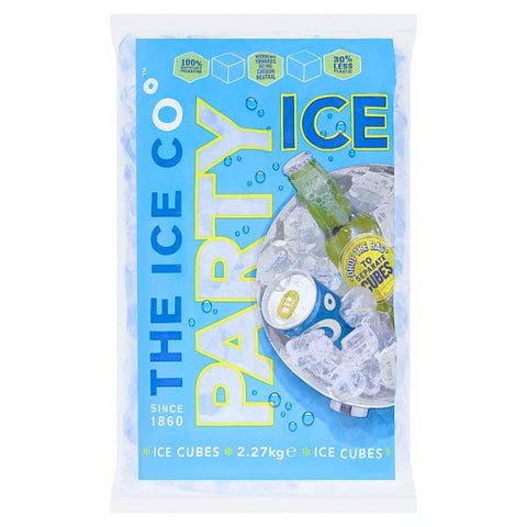 The Ice Co Party Ice Cubes 2.27kg - Honesty Sales U.K