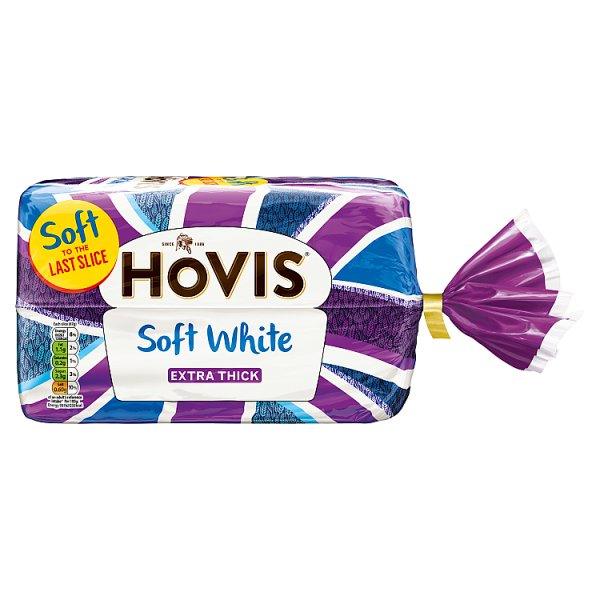 Hovis Soft White Extra Thick 800g - Honesty Sales U.K