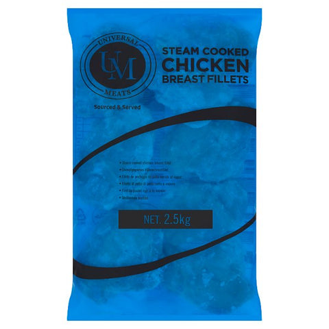 Universal Meats Steam Cooked Chicken Breast Fillets 2.5kg - Honesty Sales U.K