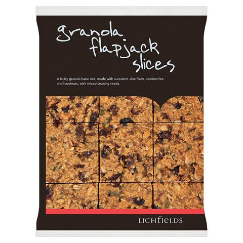 Lichfields Granola Flapjack Slices 585g - Honesty Sales U.K