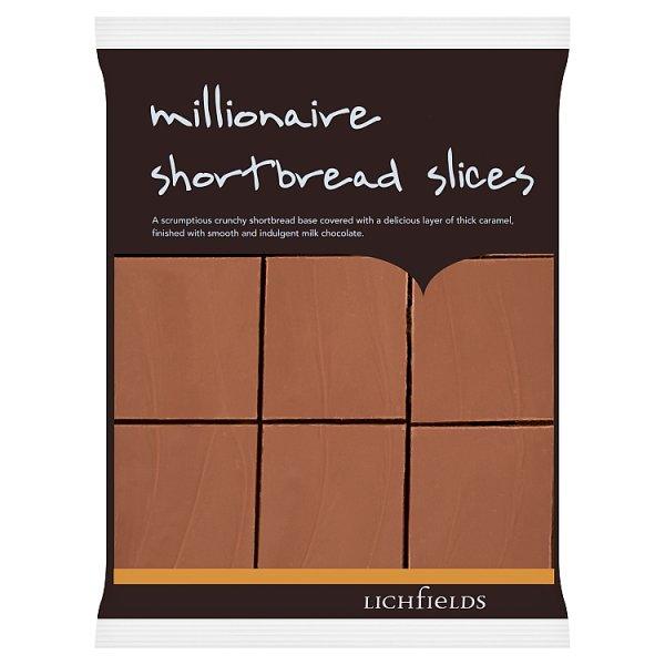 Lichfields Millionaire Shortbread Slices 540g - Honesty Sales U.K