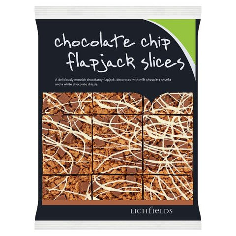 Lichfields Chocolate Chip Flapjack Slices 585g - Honesty Sales U.K