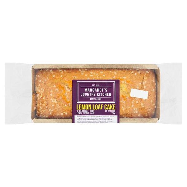 Margaret's Country Kitchen Lemon Loaf Cake 730g - Honesty Sales U.K