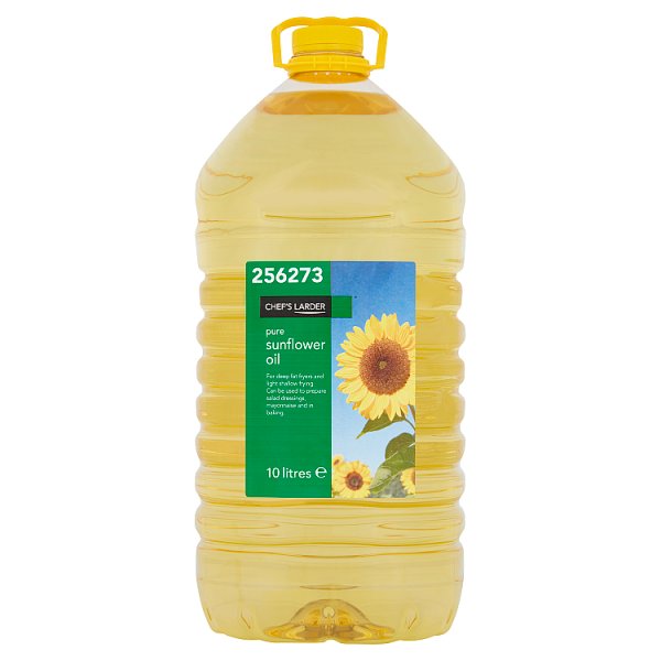 Chef's Larder Pure Sunflower Oil 10 Litres - Honesty Sales U.K