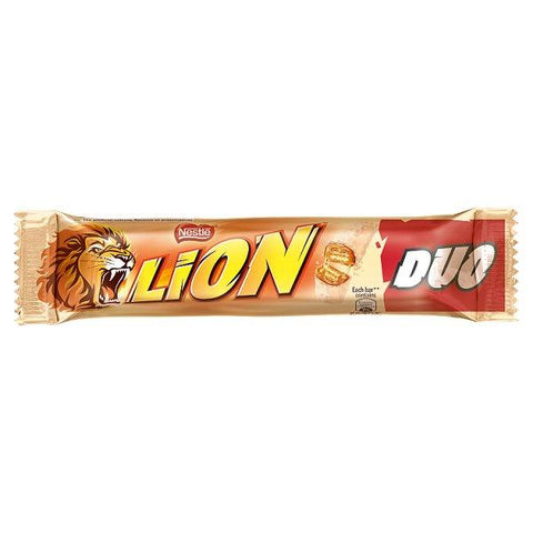 Lion White Chocolate Duo Bar 60g (Case of 30) - Honesty Sales U.K