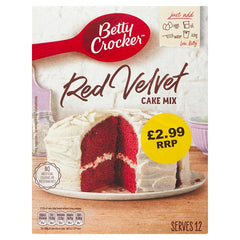 Betty Crocker Red Velvet Cake Mix 425g - Honesty Sales