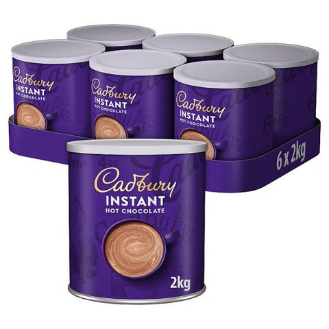 Cadbury Instant Hot Chocolate Large Tub 2Kg - Honesty Sales U.K