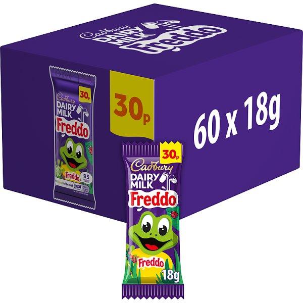 Cadbury Dairy Milk Freddo Chocolate Bar 18g (Case of 60) - Honesty Sales U.K