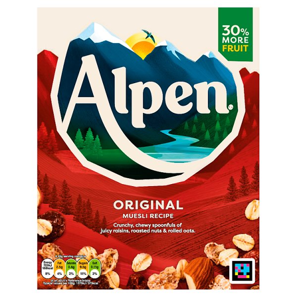 Alpen Original Muesli 550g (Case of 10) - Honesty Sales