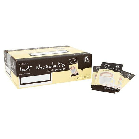 Lichfields Instant Hot Chocolate 50 x 28g (1.4kg) - Honesty Sales U.K