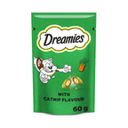 DREAMIES Cat Treat Biscuits with Catnip Flavour 60g (Case of 8)