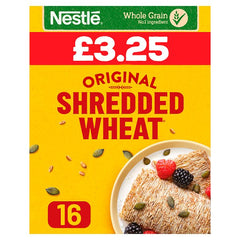 Nestlé Shredded Wheat Original Cereal 16 Biscuits 360g (Case of 5)