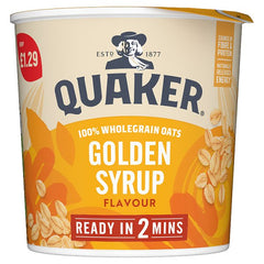 Quaker Oat So Simple Golden Syrup Porridge Pot (Case of 8)