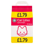 Euro Shopper Cat Litter Lightweight 4 litres (Case of 4)
