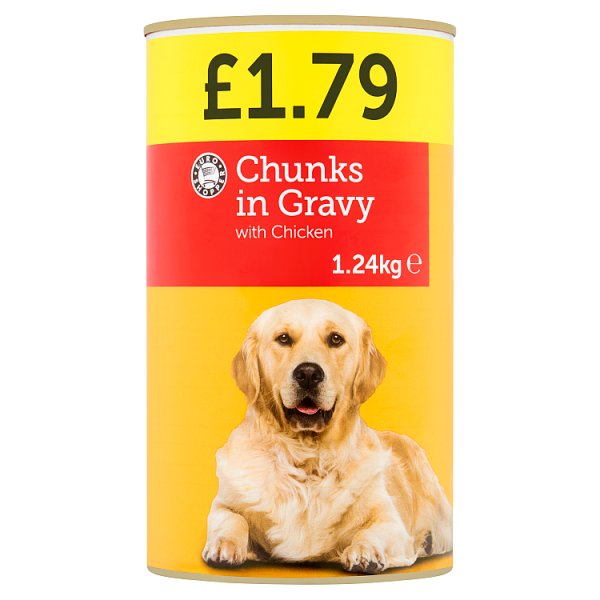 Euro Shopper Chunks in Gravy with Chicken 1.24kg (Case of 6)