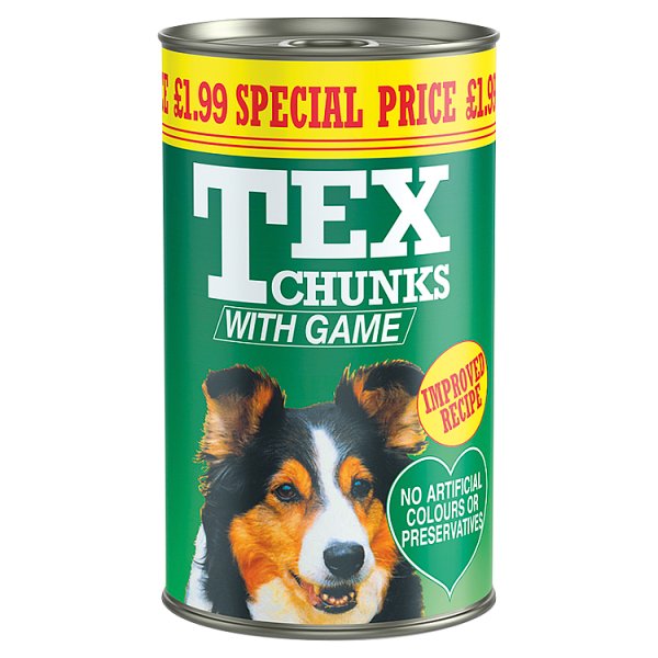 Tex Chunks with Game 1.2kg (Case of 6)