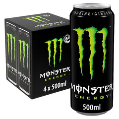 Monster Energy Drink 4 x 500ml (Case of 6)