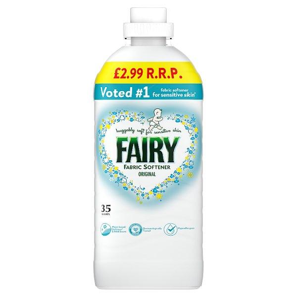 Fairy Fabric Conditioner 35 Washes (Case of 8) - Honesty Sales U.K