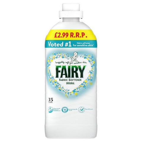 Fairy Fabric Conditioner 35 Washes (Case of 8) - Honesty Sales U.K