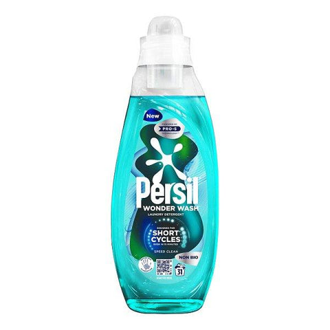 Persil Wonder Wash Non Bio Liquid Detergent Speed Clean 837 ml (31 washes) (Case of 8) - Honesty Sales U.K