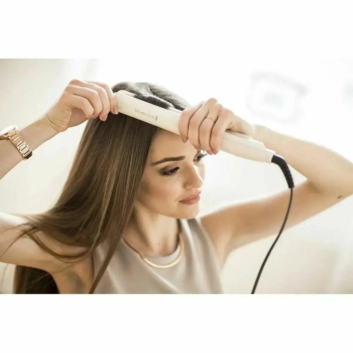 Hair Straightener Remington S9100 Pink with 3m Cable - Honesty Sales