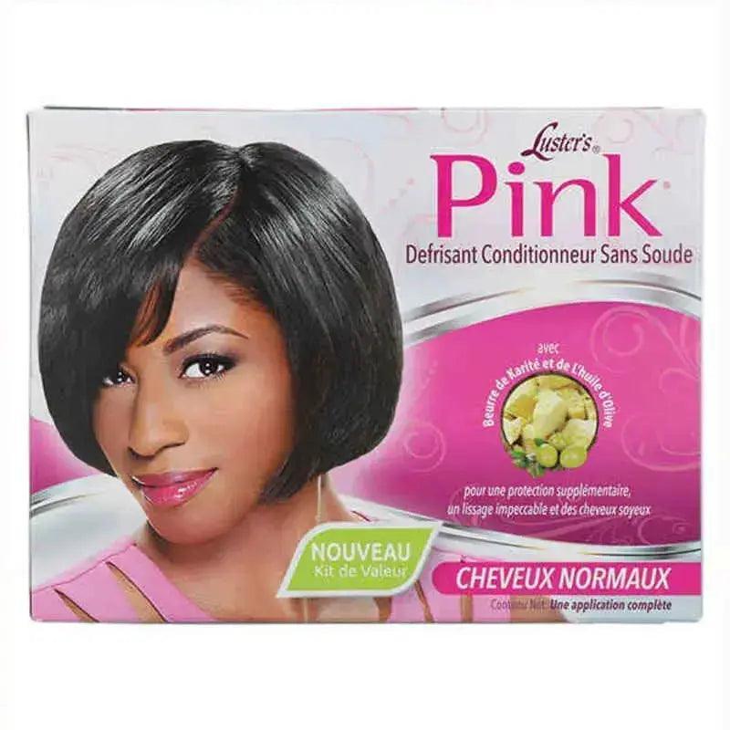 Hair Straightening Treatment Luster Pink Relaxer Kit Regular - Honesty Sales Main image