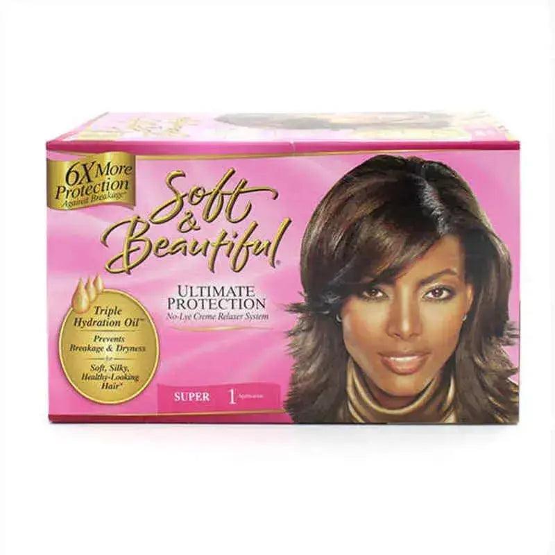 Hair Straightening Treatment Soft & Beautiful Soft & Beautiful Relaxer Kit Super - Honesty Sales