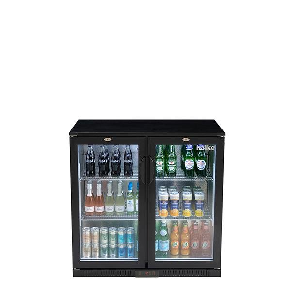 Hallco HC2BK Bottle Cooler - Honesty Sales