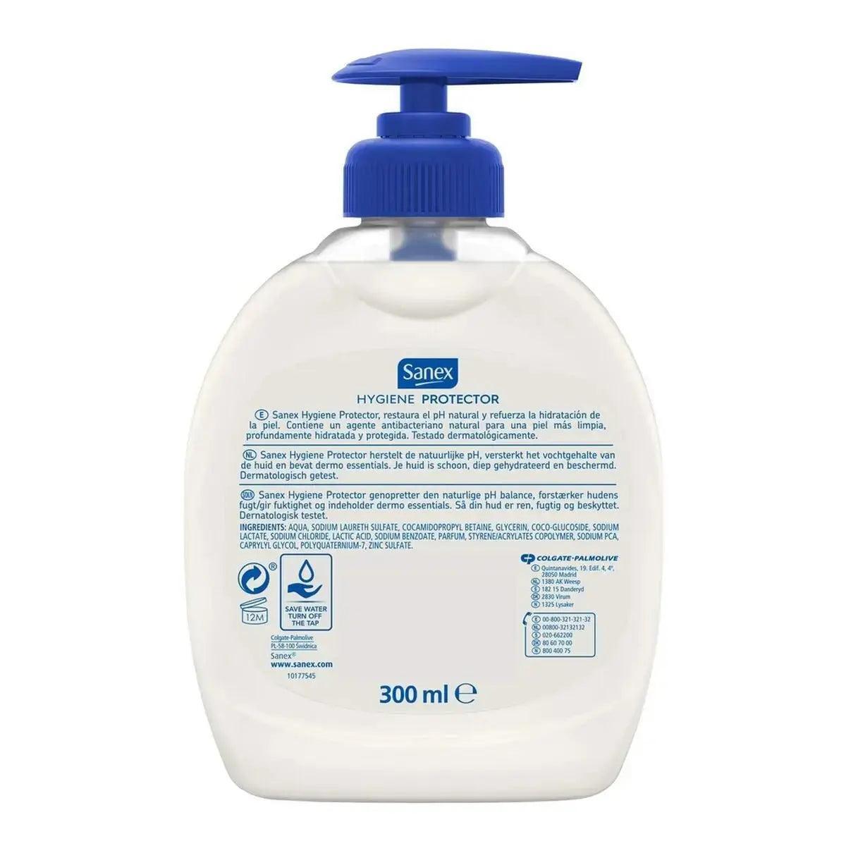 Savon Hygiène Mains Protecteur Sanex (300 ml) Image secondaire du produit