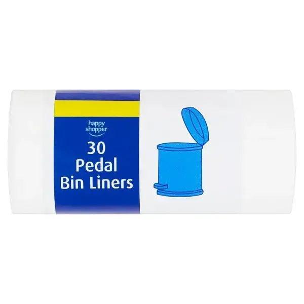 Happy Shopper 30 Pedal Bin Liners Approximate - Honesty Sales Main image